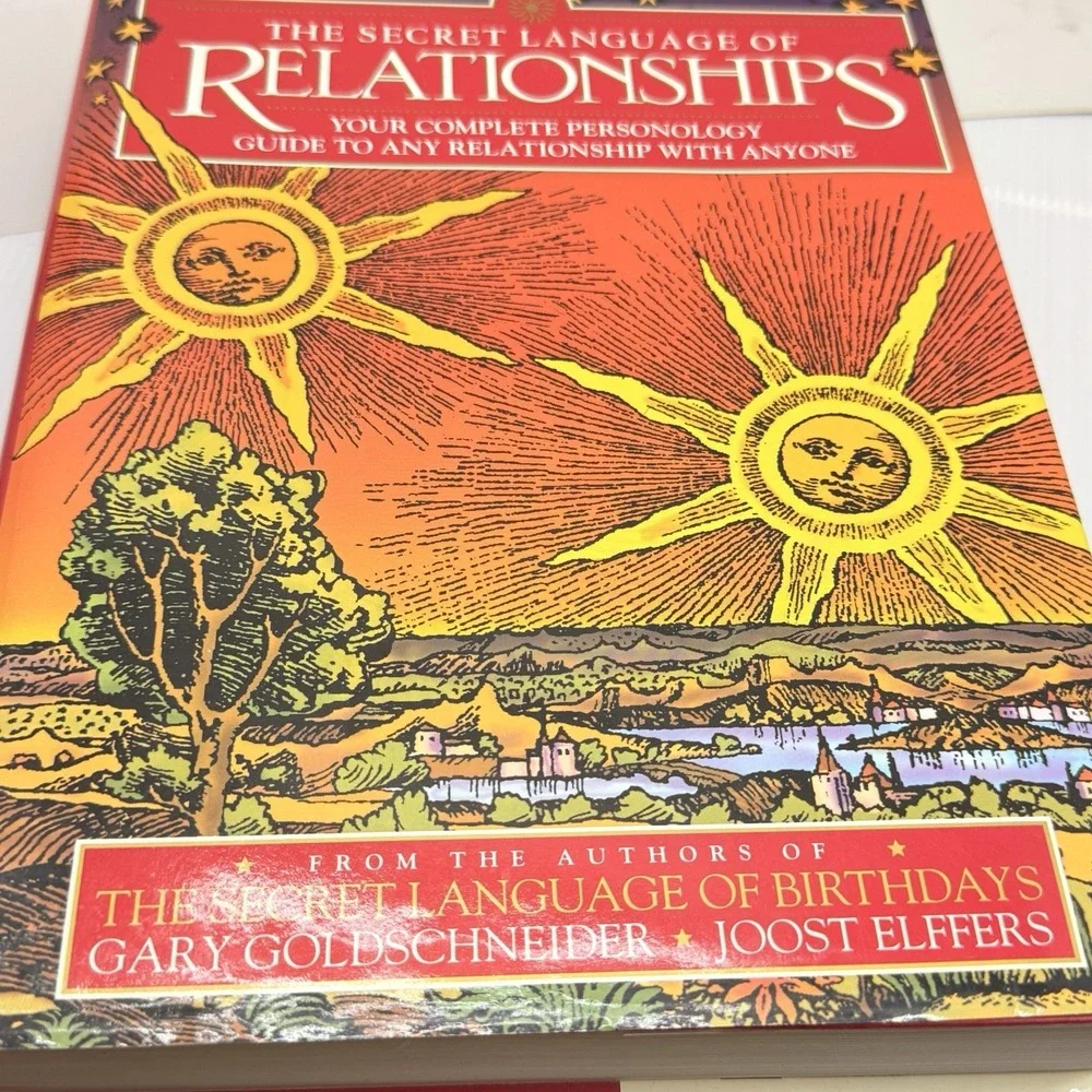 Secret Language of Birthdays & Relationships Book Set Astrology Goldschneider